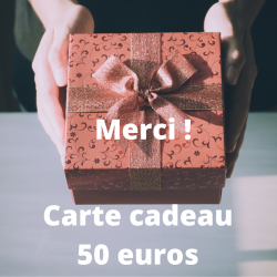 Bon cadeau 50 euros